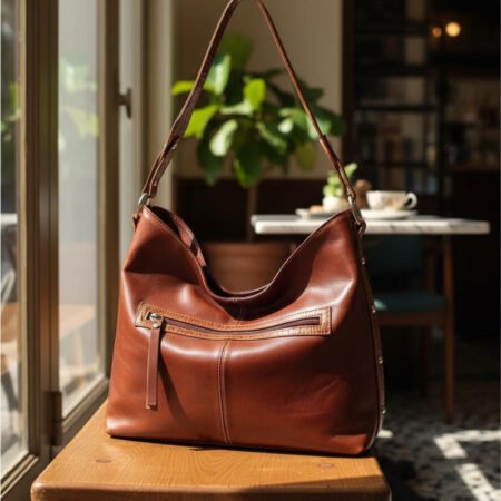 Cartera Góndola Alma Cuero Vacuno