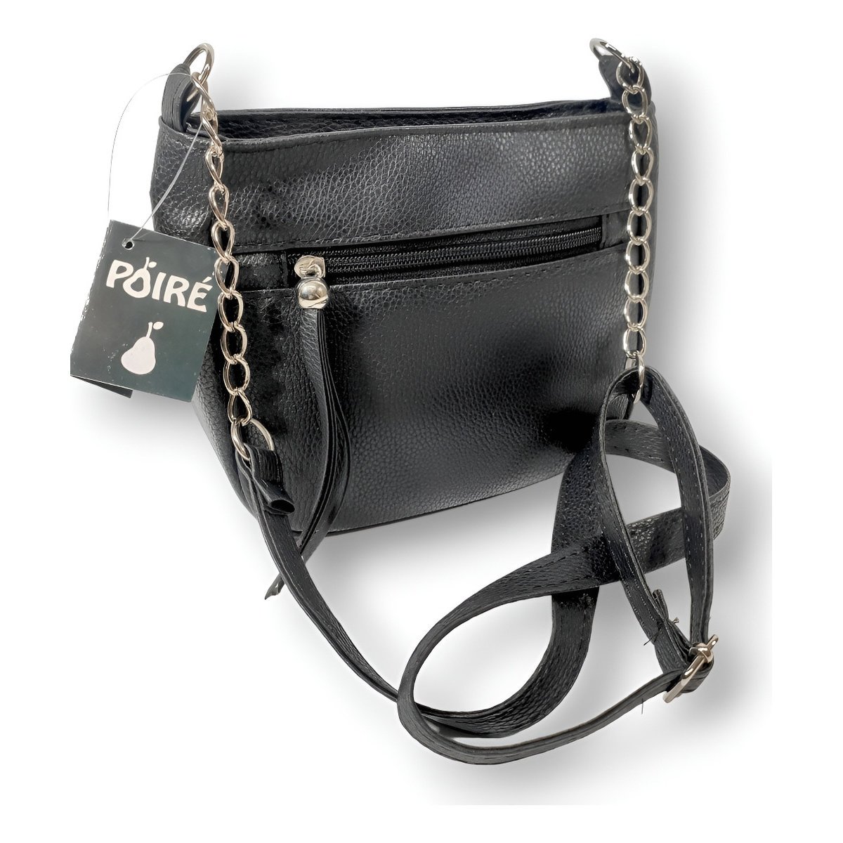 Cartera Bandolera Cadenas Cierre