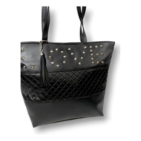 Cartera Bolso Grande Tachas, Matelasse